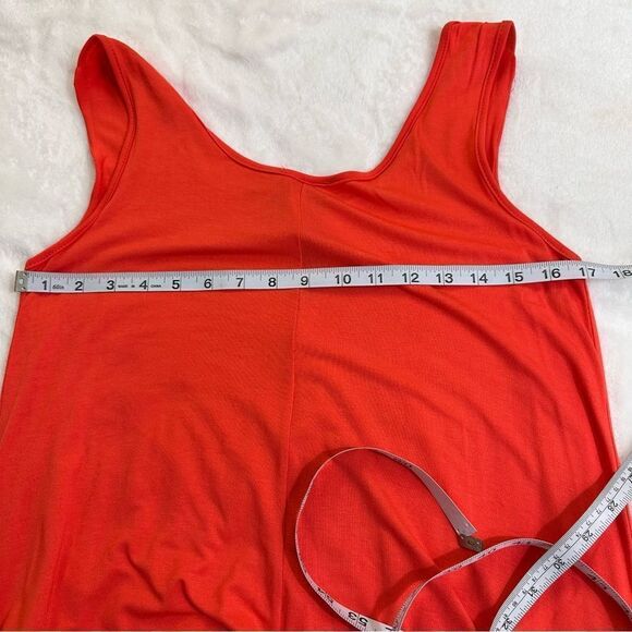 ellumiNATION dark coral tank dress size M - Picture 7 of 8